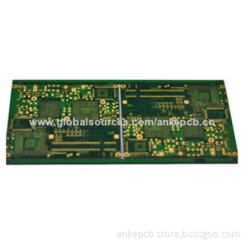 14-layer PCB with HDI design, mini via 0.1mm, min track and space 3/3mil, BGA
